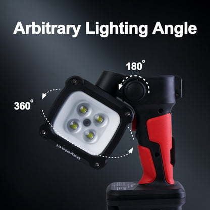 DAYATECH DY-363Z · 3,000-Lumen Zoomable LED Work Light — 548-Yard Spot Throw