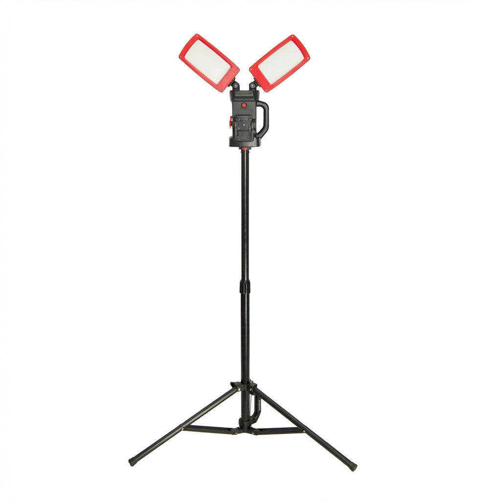 DAYATECH DY-368 · 12,000-Lumen Dual-Head LED Tripod Work Light