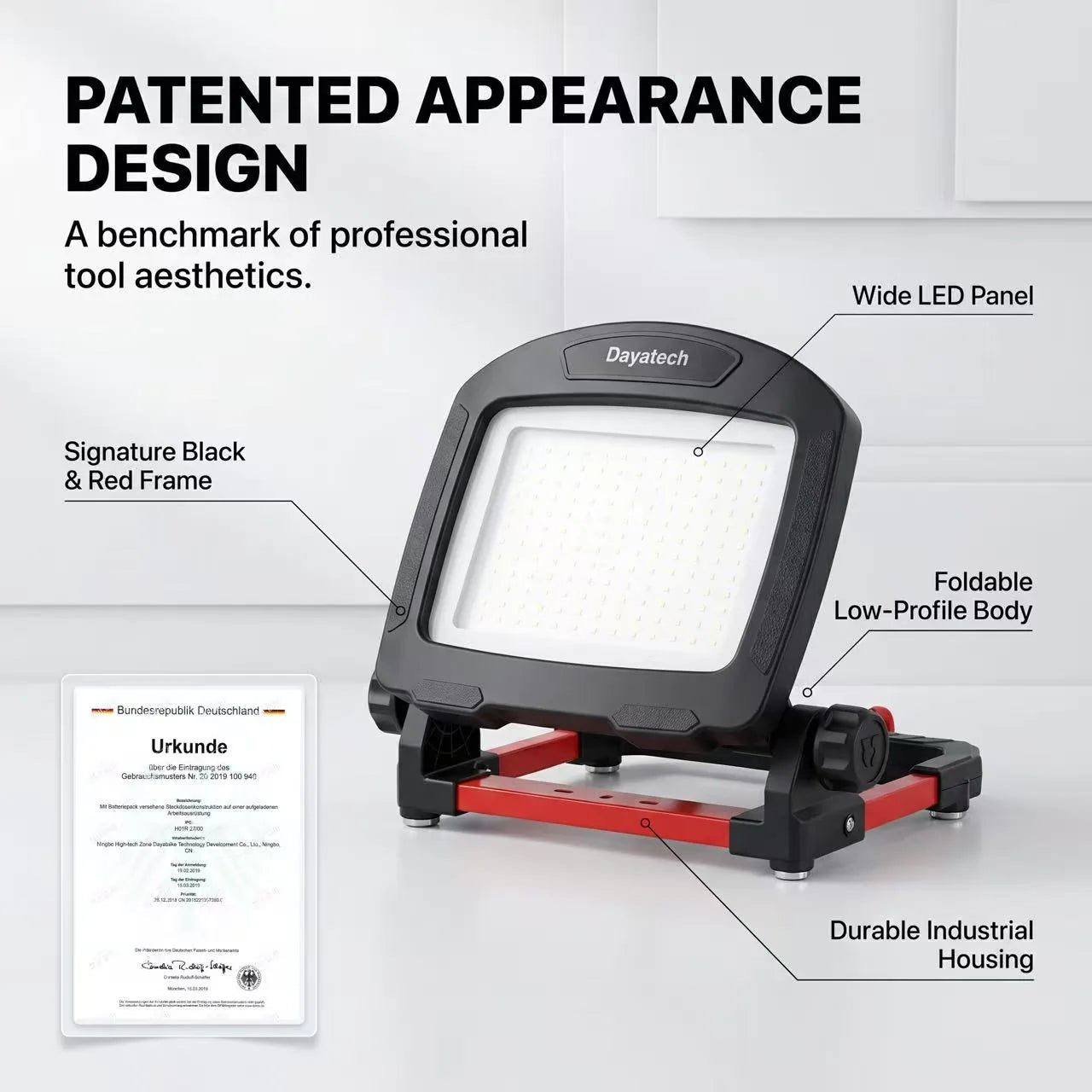 DY-363D patented appearance, German Utility Patent design