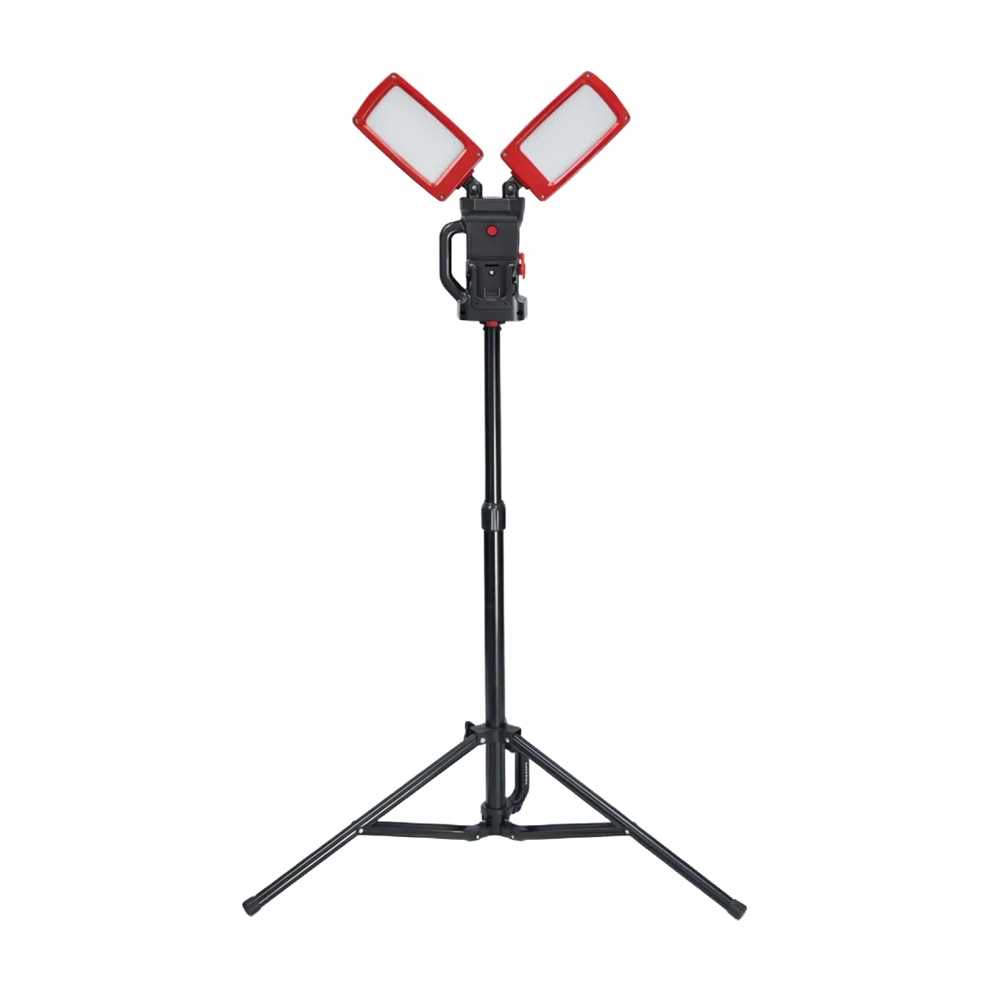 DAYATECH DY-368 dual-head tripod work light, fully extended